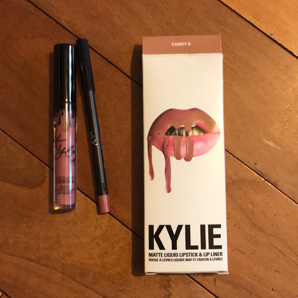 kylie lip kit in candy k
